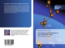 Buchcover von Principles and Practices of Spectrophotometer