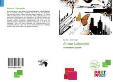 Copertina di Anton Lubowski