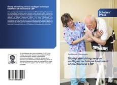 Buchcover von Slump stretching versus mulligan technique treatment of mechanical LBP