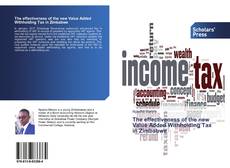 Buchcover von The effectiveness of the new Value Added Withholding Tax in Zimbabwe