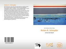 Buchcover von Anton K. Schnyder