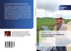 Environmental Geohelminth Contamination kitap kapağı