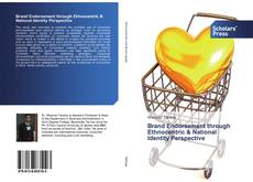 Buchcover von Brand Endorsement through Ethnocentric & National Identity Perspective