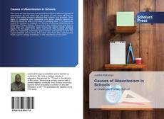 Buchcover von Causes of Absenteeism in Schools