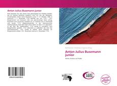 Couverture de Anton Julius Busemann junior