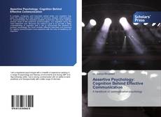 Buchcover von Assertive Psychology: Cognition Behind Effective Communication