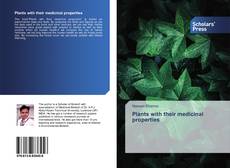 Buchcover von Plants with their medicinal properties