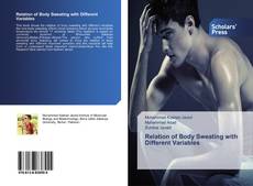 Buchcover von Relation of Body Sweating with Different Variables