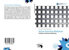 Bookcover of Anton Heinrich Walbaum