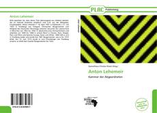 Portada del libro de Anton Lehemeir