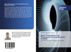 Buchcover von Nasal Dimensions and Thumbprint Among Students of Delta