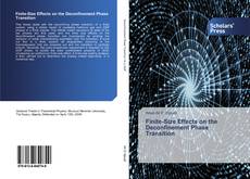 Buchcover von Finite-Size Effects on the Deconfinement Phase Transition