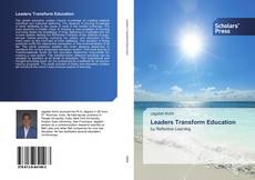 Buchcover von Leaders Transform Education