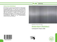 Capa do livro de Anton Kern (Politiker) 