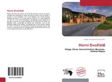 Capa do livro de Horní Dvořiště 