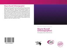 Buchcover von Wayne Russell (Choreographer)