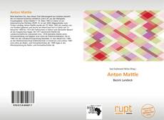 Capa do livro de Anton Mattle 