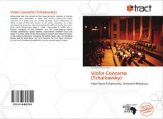 Portada del libro de Violin Concerto (Tchaikovsky)