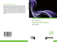 Capa do livro de Senarath Attanayake 