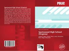 Capa do livro de Spotswood High School (Virginia) 