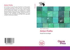 Portada del libro de Anton Profes