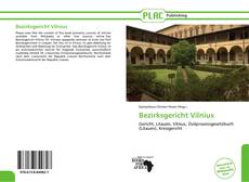 Capa do livro de Bezirksgericht Vilnius 