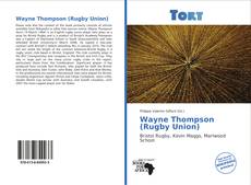 Portada del libro de Wayne Thompson (Rugby Union)