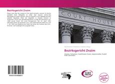 Buchcover von Bezirksgericht Znaim