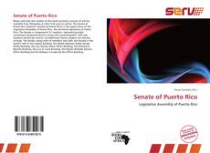 Bookcover of Senate of Puerto Rico