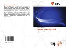 Bookcover of Senate of Swaziland