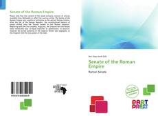Couverture de Senate of the Roman Empire