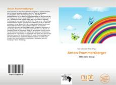 Capa do livro de Anton Prommersberger 