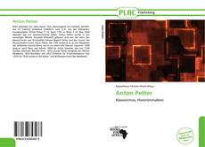 Portada del libro de Anton Petter