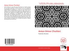 Capa do livro de Anton Ortner (Tischler) 