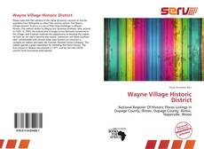 Wayne Village Historic District的封面