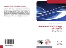 Capa do livro de Senator of the College of Justice 