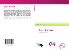 Bookcover of Anton Schreiegg