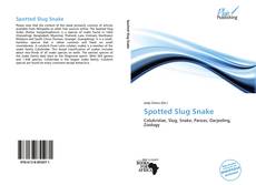 Borítókép a  Spotted Slug Snake - hoz