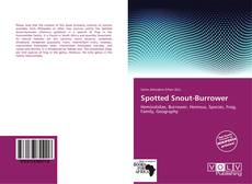 Couverture de Spotted Snout-Burrower