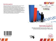 Bookcover of Betriebsergebnis