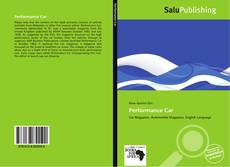 Bookcover of Performance Car