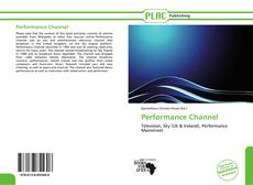 Portada del libro de Performance Channel