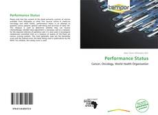 Portada del libro de Performance Status