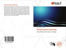 Portada del libro de Performative Writing