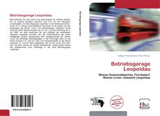 Betriebsgarage Leopoldau kitap kapağı