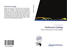 Capa do livro de Performers College 