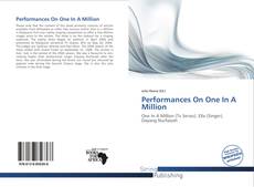 Performances On One In A Million kitap kapağı