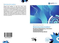 Bookcover of Betriebsinformatiker