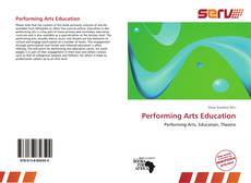 Performing Arts Education kitap kapağı