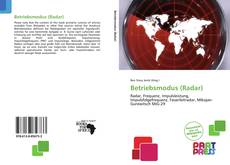 Bookcover of Betriebsmodus (Radar)